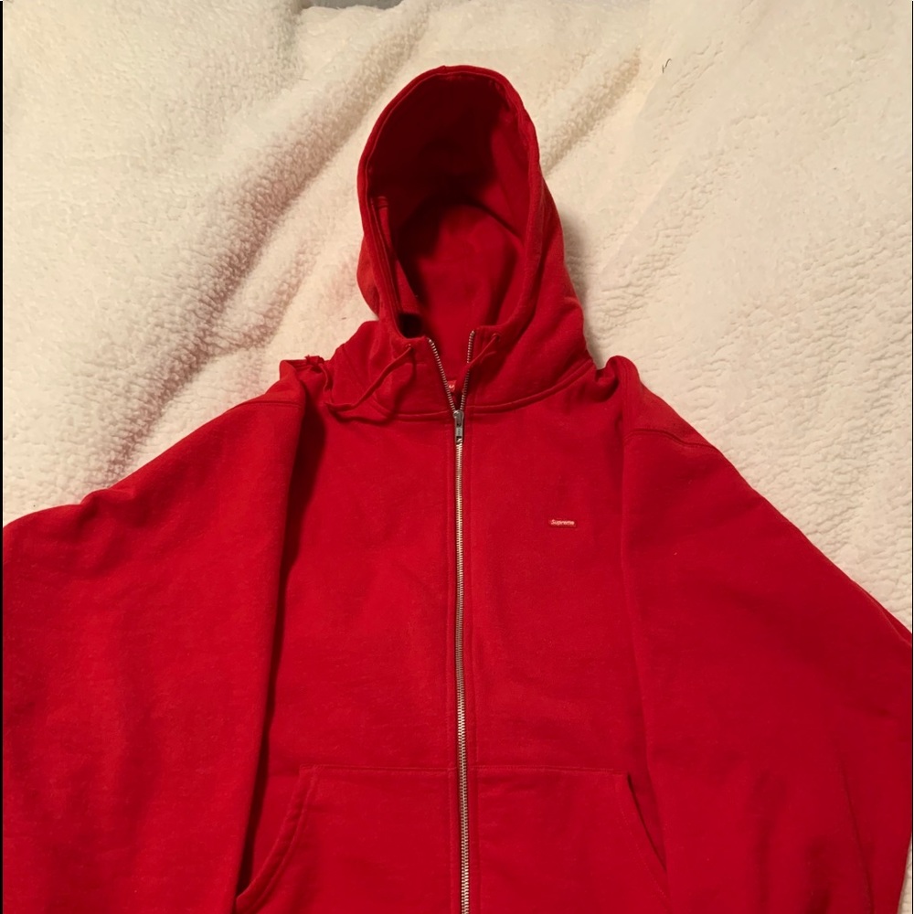 COPY - Supreme small Box Logo zip up Hoodie